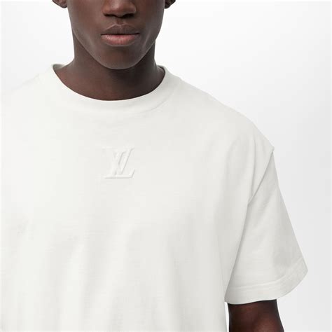 louis vuitton embossed lv t-shirt|louis vuitton black monogram.